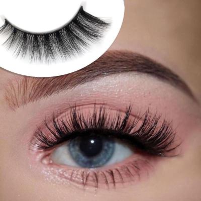 China Soft/Curly/Comfortable/Convenient/Easy to Wear New Reusable Fluffy Faux Mink Eyelashes Vendor Handmade 5 Pairs Eye Lashes Makeup for sale