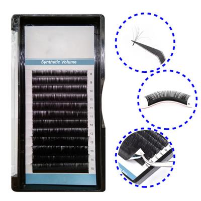 China Comfortable/Soft/Natural/Easy to Graft Private Label Korea Quality Silk Eyelash Extension 0.07 Lashes Different for sale