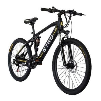 China Hot Sale 48V 9A Aluminum Alloy Ebike US Warehouse Mountain Bike Full Suspension Electric Bicycle 500Watts for sale