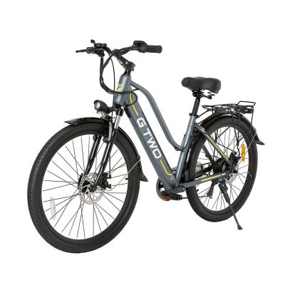 China Hot Sale Aluminum Alloy 36V 9A Lithium Battery Electric Bike Bicycle E-Bike City for sale