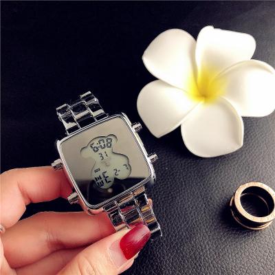 China Digital Chronograph Wristwatch Non-Specific Original Brand Watches Men Luxury Casual Sport Wristwatches Adjust Stainless Steel Kids Watch for sale