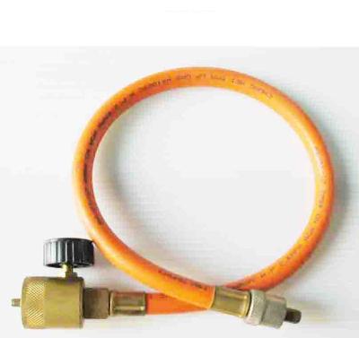 China Gas Appliance Metal Gas Valve Brass Adjustable Regulator For Gas Stove With Knob And Hose for sale