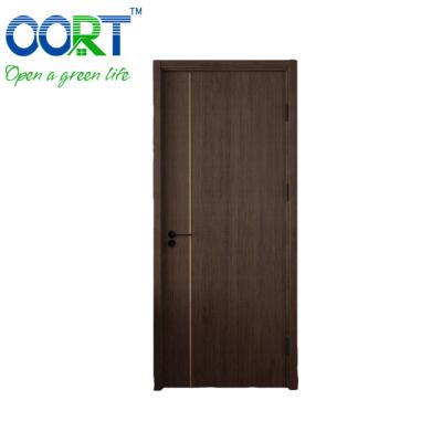 China Eco-friendly sound insulation no design paint wood panel doors for home, modern wood door designs for sale