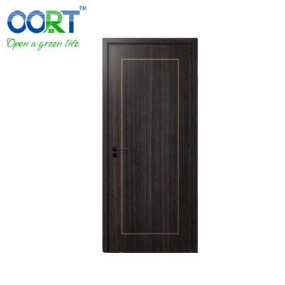 China Sound insulation directly manufacture European style frameless wooden door wholesale for sale