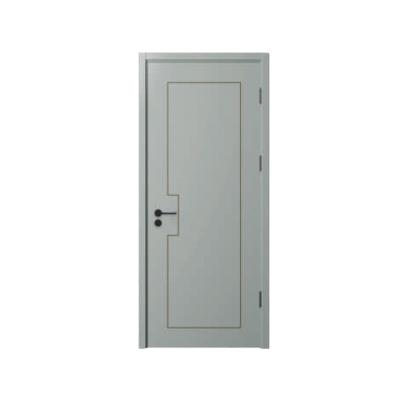 China Wooden Water Based Paint Wooden Door Compound Sound Insulation Modern Design Door for sale