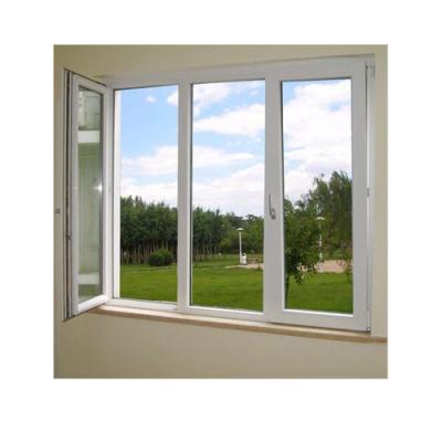 China Magnetic Screen PVC Casement Window for sale