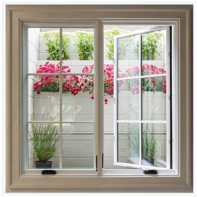 China Folding Screen Modern Color Customized UPVC Aluminum Casement Bathroom Glass Windows for sale