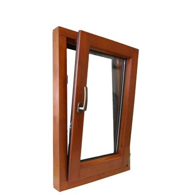 China Modern European Style Aluminum Tilt And Turn Windows Powder Coat Surface Finished Glass Windows for sale