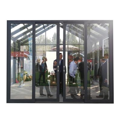 China Waterproof Customized Mesh Stainless Steel Aluminum Alloy Sliding Windows Doors for sale