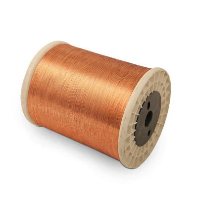 China Motor 0.3mm 1mm 2UEW Sticking Magnet Self Adhesive Enameled Copper Wire For Speaker Voice Coil for sale