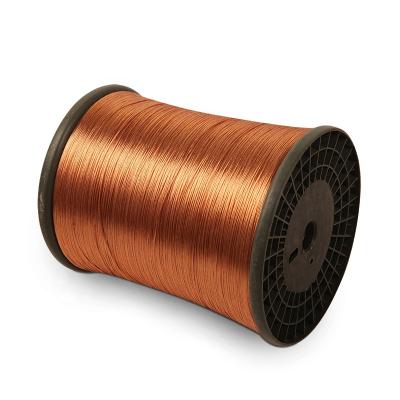 China 0.12mm*8 Motor Twisted Litz Enameled Copper Wire For High Frequency Transformer Coils for sale