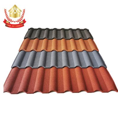 China EUROPEAN Guangzhou Lightweight Roof Tile Stone Coated Roofing Tile Building Materials Metal Steel Tiles for sale