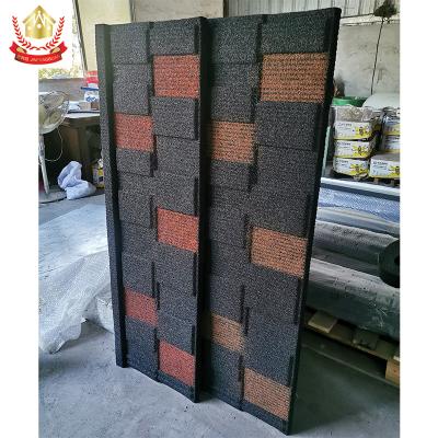 China European Roofing Sheet Metal Shingle High Quality Color Stone Coated Roofing Tile Supplier for sale