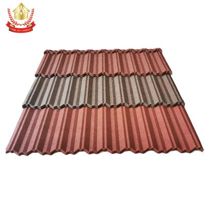 China EUROPEAN Guangzhou Metal Roof Tiles Al-zinc Sheet Galvalume Stone Coated Steel Roofing Sheet for sale