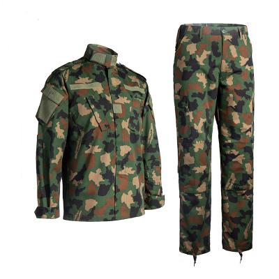 China China Manufacture Direct Sales Breathable Africa Woodland BDU Military Uniform for sale