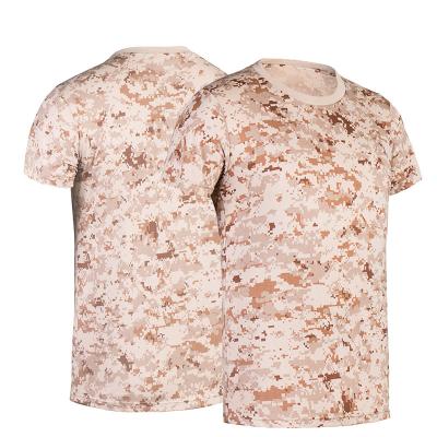 China Anti-Wrinkle Cotton Camouflage Military Training Breathable Shirt for sale