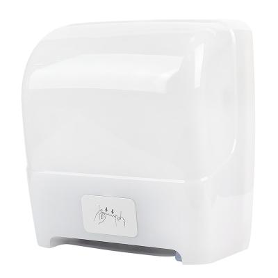 China Durable Battery Free Auto Cut Manual Paper Towel Dispenser Tissue Dispenser Paper Towel Holder for sale