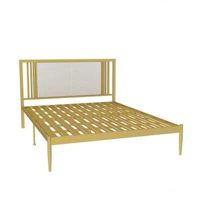 China Metal Single Bed (Price Other) 2023 Cheapest Adjustable Antique Iron Bed Queen Size Bedroom Room Wedding for sale