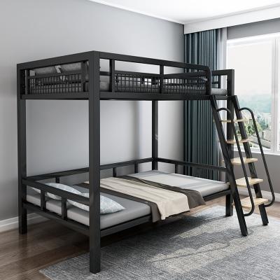 China (Other) Designer Custom Nordic Family Bedroom Small Metal Adjustable Custom Two-story Multifunctional Bed for sale