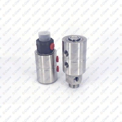 China 2 Swivel Joint Passages 1/2 BSPP Thread Rotary Joint High Pressure Hydraulic Rotary Joint Double Joystick With Big Price Cylinder for sale