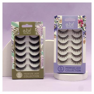 China Wholesale custom feather lash box 3d strip mink full lashes mink eyelash sellers 3d dramatic mink eyelash 25mm for sale