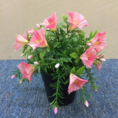 China Artificial Grass Flowers Bonsai For Home And Restaurant Decor Plastic Snapdragon Majus Grass Flowers Artificial Potted Plants for sale