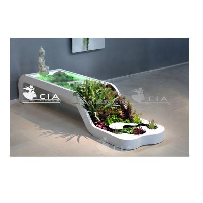 China UV Proof Artificial Wall Hanging Greenery Plants Layout Wall Ornaments for sale