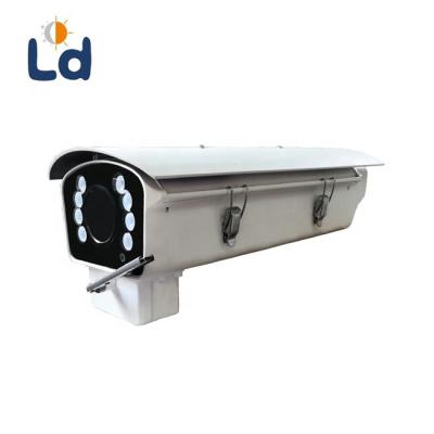 China IP66 Aluminum Heavy Dual Voltage S-LD132 CCTV Camera Housing With Infrared LEDs And Wiper S-LD132 for sale