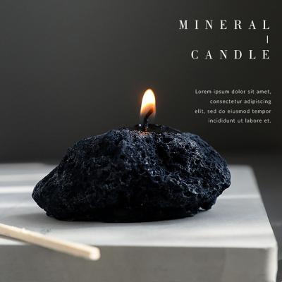 China Weddings Factory Home Wedding Party Gift New Space Theme Meteorite Shape Candles Custom Scented Candles Aromatherapy Candle for sale