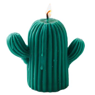 China Weddings Wholesale Cactus Shape New Wedding Party Decor Home Bath And Bodies Scented Candles Luxury Candle for sale