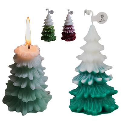 China Weddings Factory Candles Custom Christmas Trees Shaped Candles For Home Business Gifts Christmas Ornaments Christmas Decoration for sale