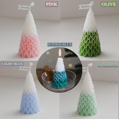 China Weddings Factory Candles Wholesale Christmas Tree Shaped Candles For Home Business Gifts Christmas Ornaments Christmas Decoration for sale