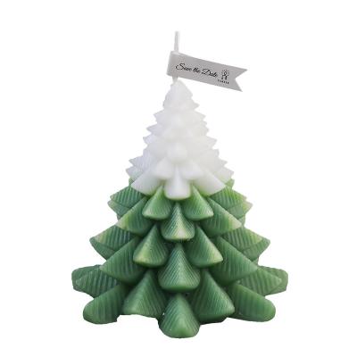 China Weddings Factory Candles Wholesale Christmas Tree Shaped Candles For Home Business Gifts Christmas Ornaments Christmas Decoration for sale