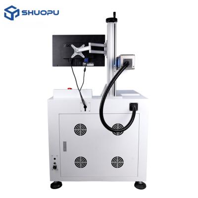 China Laser Marking Portable Home Use Fiber Smart Smart Plant Laser Marking Machine For Metal 20w 30w 50w for sale