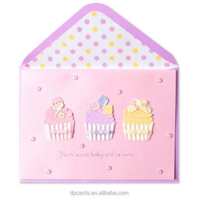 China Europe Baby Greeting Cards High Quality Newborn Cards With Best Price for sale