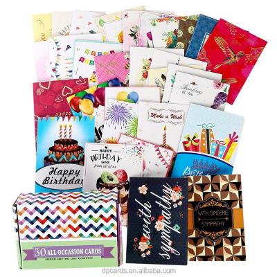 China Europe wholesale assorted greeting cards for all occasions for sale