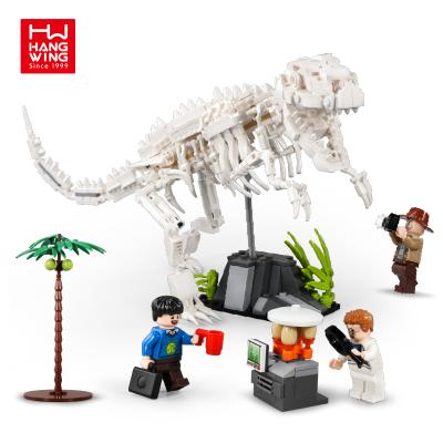 China 557PCS DIY Building Brick Dinosaur Building Block Sets Fossil Figures Fossil Figures DIY Building Blocks Educational Toys Plastic Toy Fossils Toys for sale