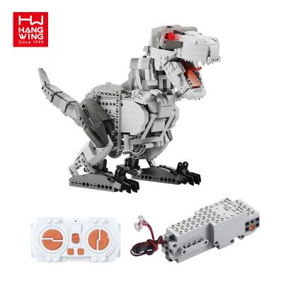 China DIY Building Brick 960Pcs Building Block Brick 960Pcs Kid Educational Toy Dinosaur Giocattoli Remote Control Educativi Rc Bricks Dinosaur for sale