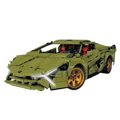 China DIY Diy Building Brick 2375Pcs Rc Cars Sports Car Remote Control Toys 1/10 Sets Bricks Building Block Car Programming for sale