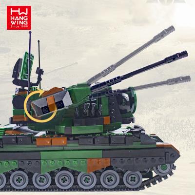 China 1352PCS Building Toy Blocks Car Kids Diy Car Bricks Kit Toys Military Artillery Building Block Educational Assembling Self-propelled Sets for sale