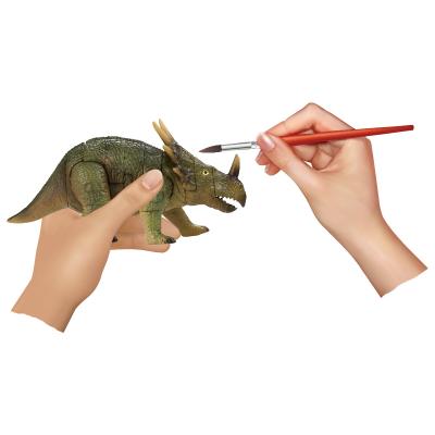 China Educational Toy Animal DIY Assemble Dinosaur Set 6pcs 3D Fun For Kids Toys for sale