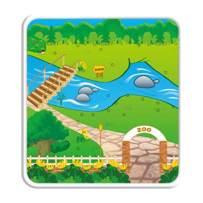 China Educational Cartoon Children's 3d Jigsaw Puzzle Diy Assembly Blocks Toy Toys Set Play Sets Pretend Toy for sale