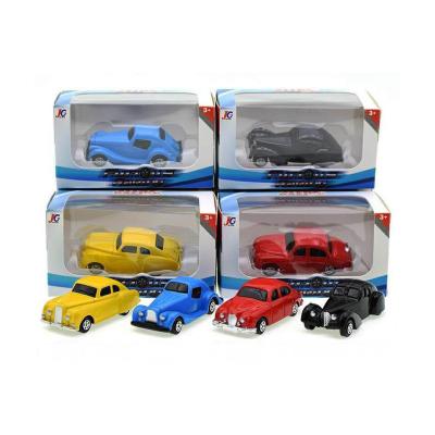 China Diecast Toy Alloy Scooter Series Die Casts Car Metal Model Toys for sale