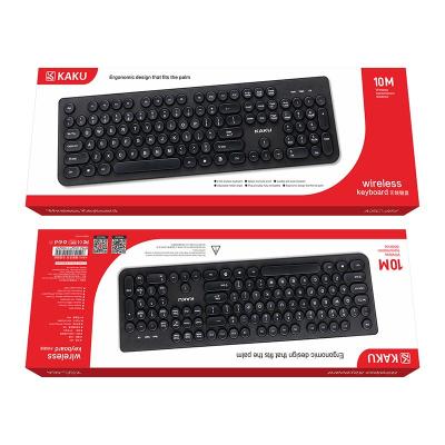 China Hot Sale KAKU Radio 2021 Desktop Wireless Gaming Laptop PC Computer Keyboard Mechanical Keyboard for sale