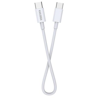 China KAKU Hot Selling Mobile Phone PD 100W Data Cable Fast Charging Type-C Fast Cable 25cm Charger Cable for sale