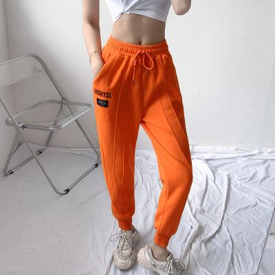 China Wholesale Hot Sale Anti-Wrinkle High Waist Loose Sportswear Women's Harlan Pants Jogger Track Pants for sale