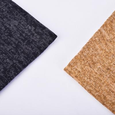 China Cheap stretch price simply 57/58 100% polyester knitted stretch wool TR fabrics for garment for sale