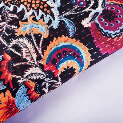 China China Sustainable Supplier Plain Printed Polyester Digital Printed Brushed Knitted Fabrics For Coats for sale