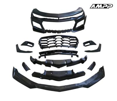 China American Auto Part Muscle Performance Parts Body Kit For CAMARO 16-18 1LE Front Bumper AMPP for sale