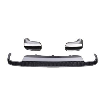 China High Quality A6 Plastic Old IN New Rear Diffuser/Tail Pipe For (12-15) for sale